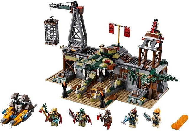 Lego Chima The Croc Swamp Hideout