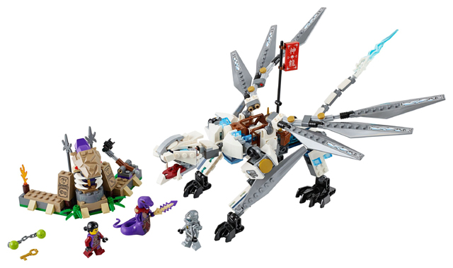 Lego Ninjago 70748 Titanium Dragon