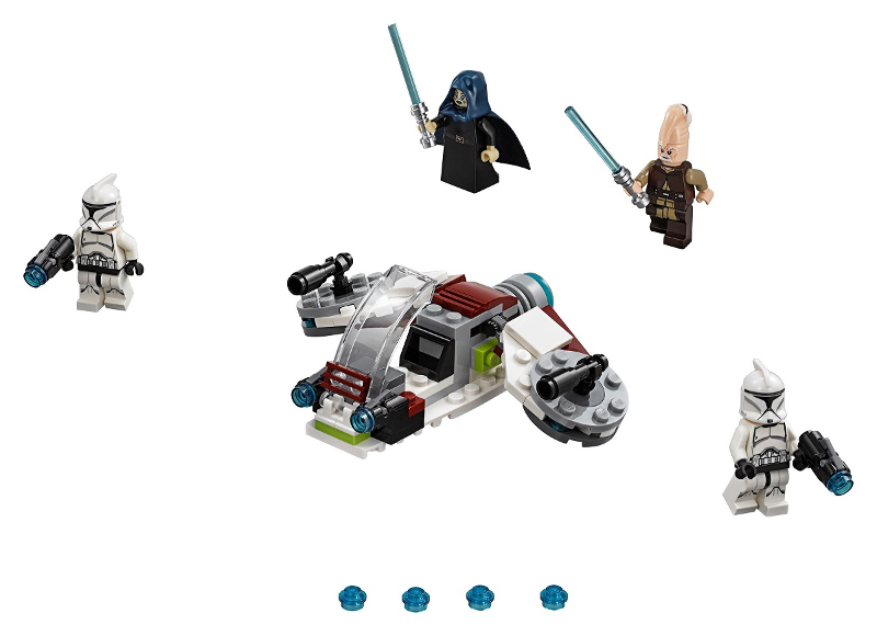 Lego Star Wars 75206 Jedi and Clone Troopers Battle Pack
