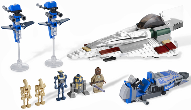 Lego Star Wars 7868 Mace Windu's Jedi Starfighter