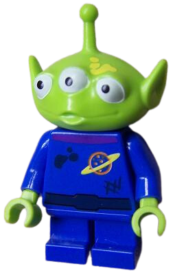 Lego Toy Story Alien - Yellow Splotch on Face