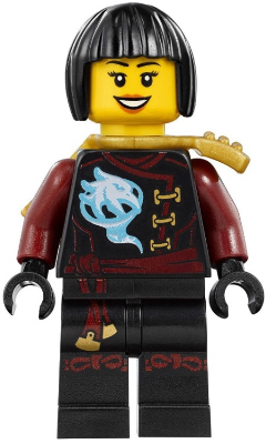 Lego Ninjago Nya - Skybound, Black Bob Cut Hair