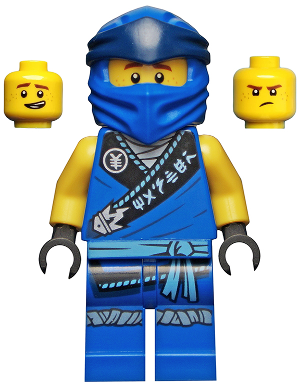 Lego Ninjago Jay - Legacy, Rebooted, 'MASTER' Torso and Wrap