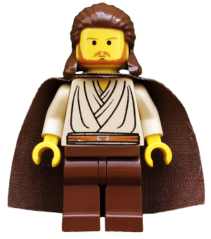 Lego Ninjago Qui-Gon Jinn (Yellow Head)