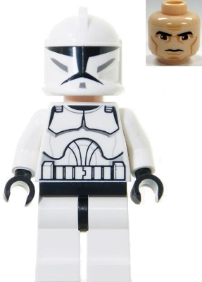 Lego Star Wars Clone Trooper (Phase 1) - Large Eyes