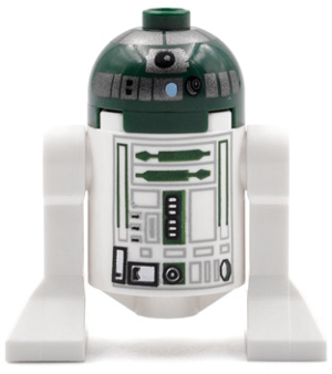 Lego Star Wars Astromech Droid, R4-P44 - 2 Black Rectangles on Front