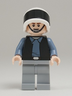 Lego Star Wars Rebel Fleet Trooper - Plain Vest, Grin