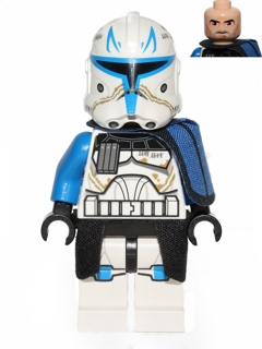 Lego Star Wars Clone Trooper Captain Rex, 501st Legion (Phase 2)