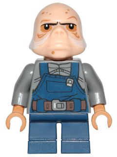 Lego Star Wars Ugnaught (Dark Blue Overalls)