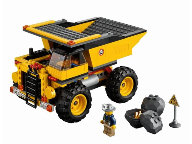 Lego city 4202 mining truck