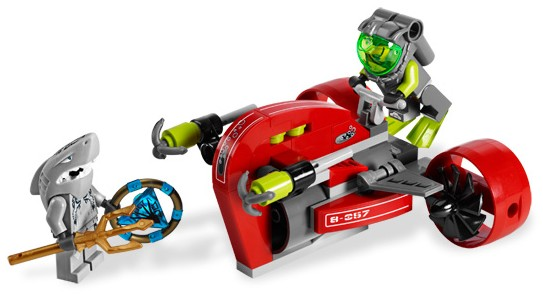 Lego Atlantis Wreck 8057 Raider