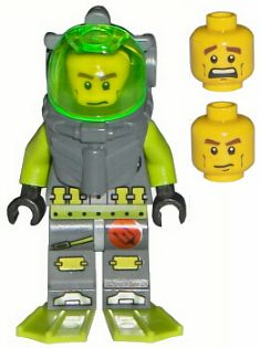 Lego Atlantis Diver 1 - Axel