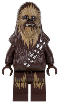 Lego Star Wars Chewbacca (Dark Tan Fur)
