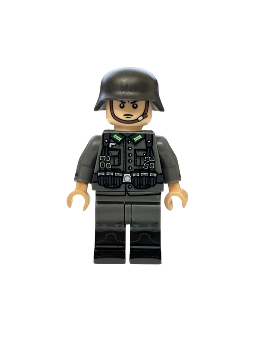 Custom Printed WW2 Minifigure German Soldier With Gun