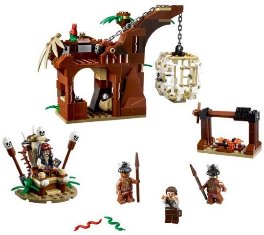 Lego Pirates Of The Carribean 4182 The Cannibal Escape