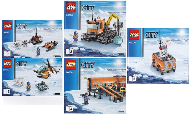 Lego City 60036 Arctic Base Camp