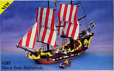 Lego Pirates Black Seas Barracuda