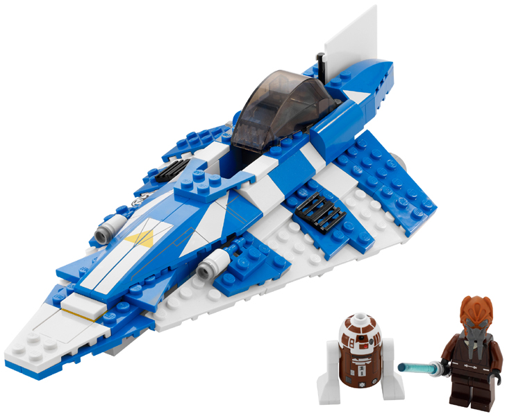 Lego Star Wars 8093 Plo Koon's Jedi Starfighter