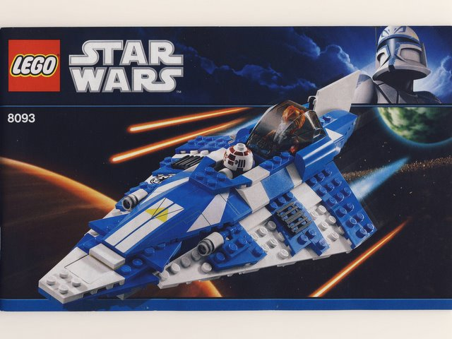 Lego Star Wars 8093 Plo Koon's Jedi Starfighter