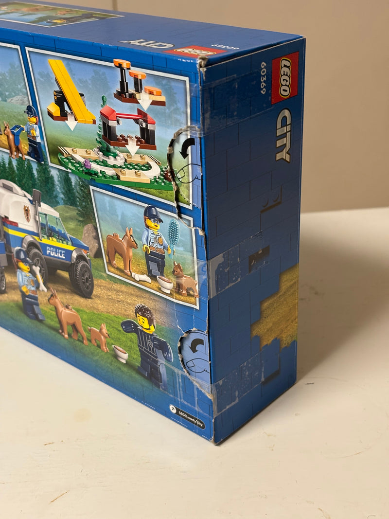 Lego City 60369 Mobile Police Dog Training