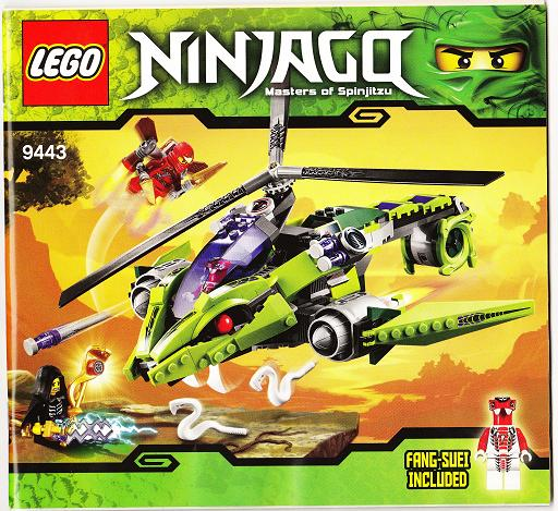 Lego Ninjago 9443 Rattlecopter