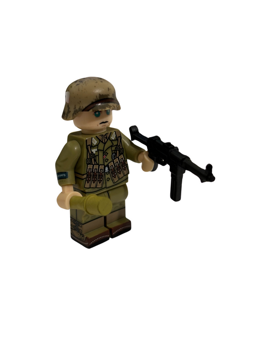 Custom Printed WW2 Minifigure German Soldier African Corps