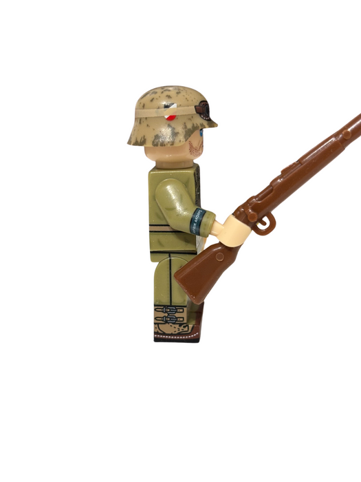 Custom Printed WW2 Minifigure German Afrikakorps Line Soldier