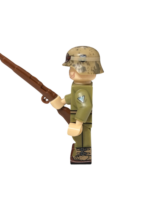 Custom Printed WW2 Minifigure German Afrikakorps Line Soldier