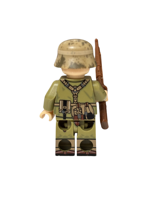 Custom Printed WW2 Minifigure German Afrikakorps Line Soldier