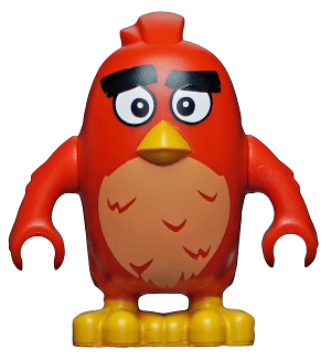Lego Angry Birds Red, Worried