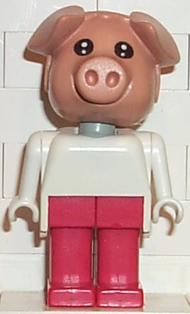 Lego Fabuland Pig - Peter Pig