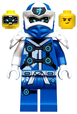 Lego Ninjago Jay - Digi Jay, Shoulder Armor with Scabbard