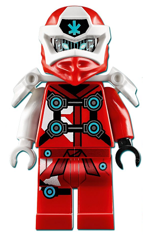 Lego Ninjago Kai - Digi Kai, Shoulder Armor with Scabbard