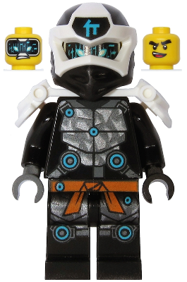 Lego Ninjago Digi Cole, Shoulder Armor with Scabbard
