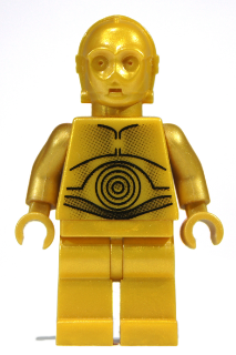 Lego Star Wars C-3PO - Pearl Gold with Pearl Gold Hands