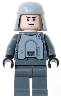 Lego Star Wars Imperial Officer with Battle Armor