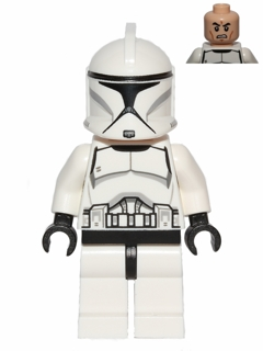 Lego Star Wars Clone Trooper (Phase 1) - Scowl