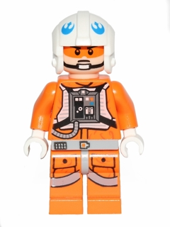 Lego Star Wars Snowspeeder Pilot - White Helmet