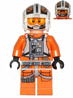 Lego Star Wars Rebel Pilot X-wing (Theron Nett)