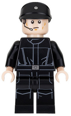 Lego Star Wars Imperial Shuttle Pilot - Light Nougat