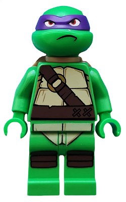 Lego Teenage Mutant Ninja Turtles Donatello, Frown