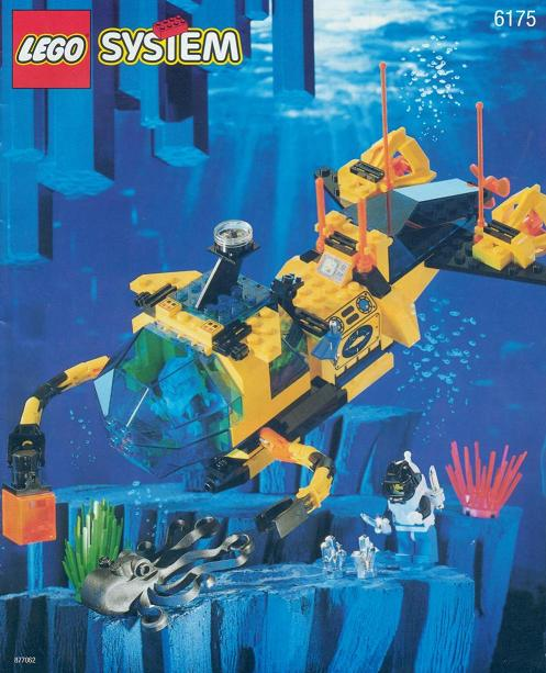 Lego Aquazone 6175 Crystal Explorer Sub