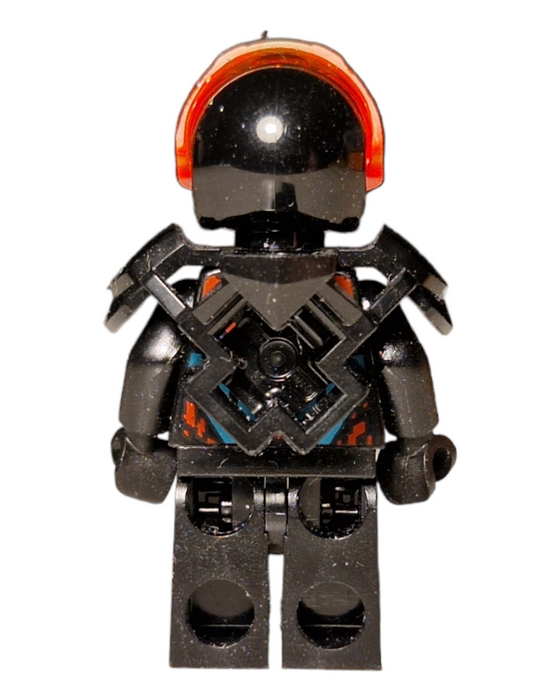 Lego ninjago red visor minifigure hotsell