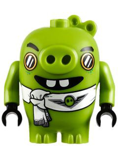 Lego Angry Birds Pilot Pig