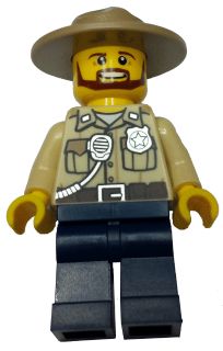 Lego Swamp Police Officer