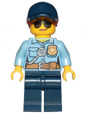 Lego city female police officer