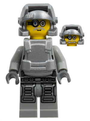 Lego Power Miner - Brains, Gray Outfit