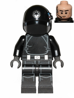 Lego Star Wars Imperial Gunner (Closed Mouth, Silver Imperial Logo)